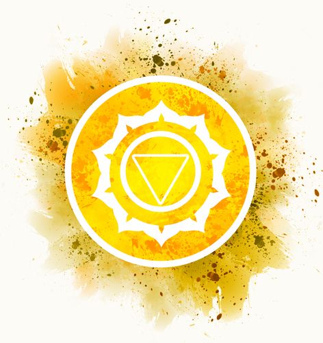 yellow Solar Plexus symbol