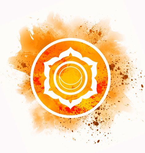 Orange Sacral Chakra Symbol
